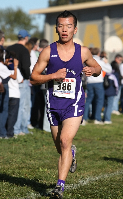 NCS XC D2 Boys-064.JPG - 2009 North Coast Section Cross Country Championships, Hayward High School, Hayward, California